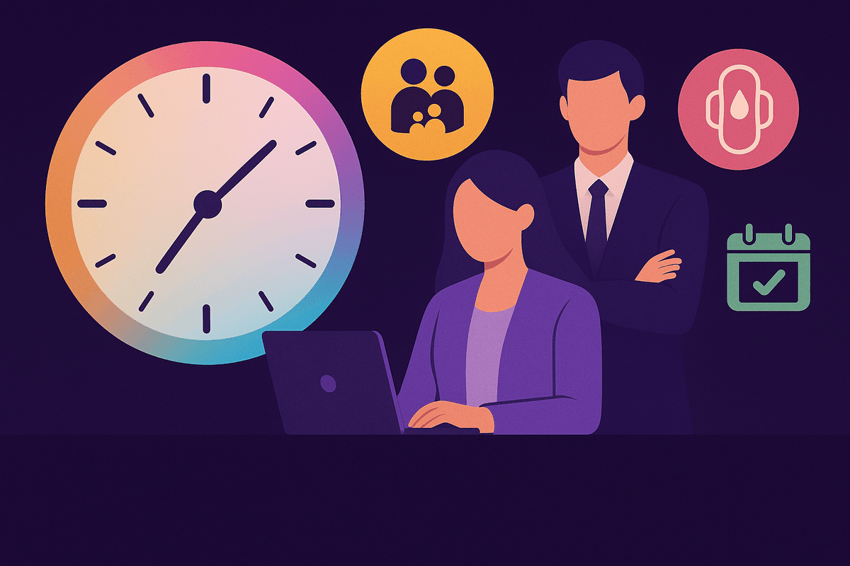 ลดชั่วโมงทำงาน + ลาพักดูแลครอบครัว