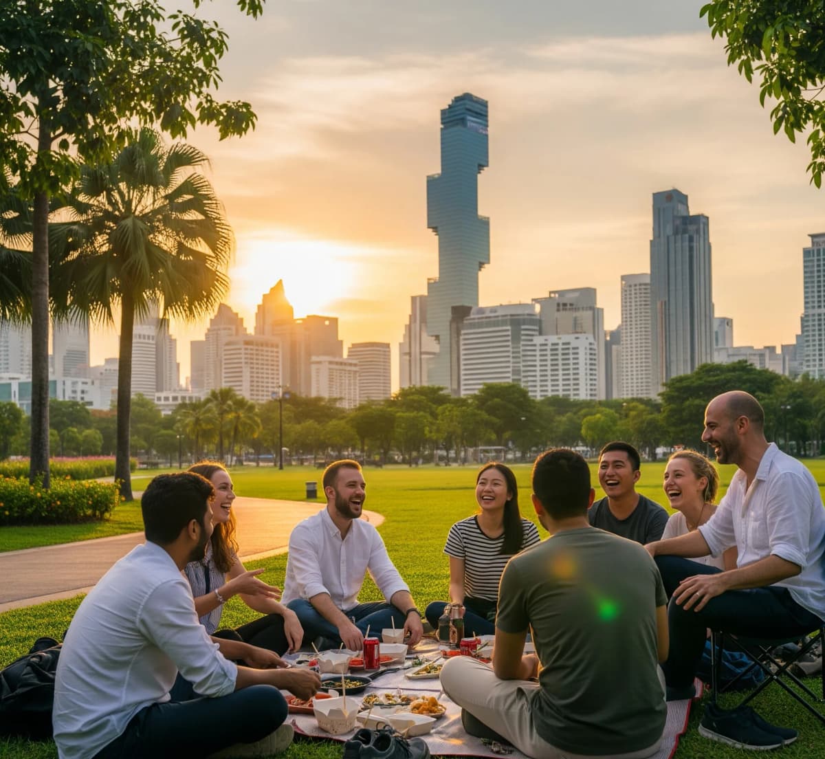 เรียนรู้ 10 วิธีหาเพื่อนใหม่ในกรุงเทพ ทั้งออนไลน์และออฟไลน์ ปลอดภัยและสนุก!